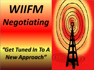 WIIFM Negotiating